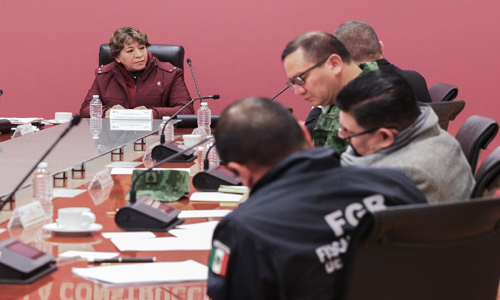Somos una sola fuerza, federales y estatales, coordinados en Texcaltitlán, afirma Delfina Gómez