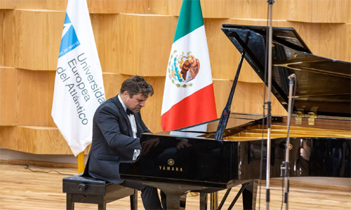 UAEMéx participa en la gira internacional del pianista español José Luis Nieto