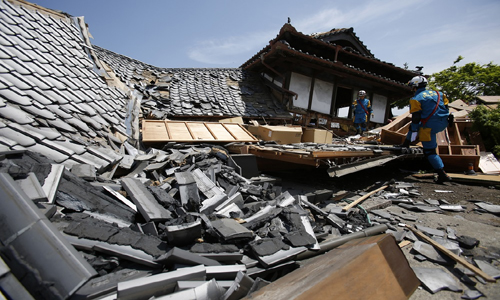 Asciende a 57 la cifra de muertos por el terremoto en Japón