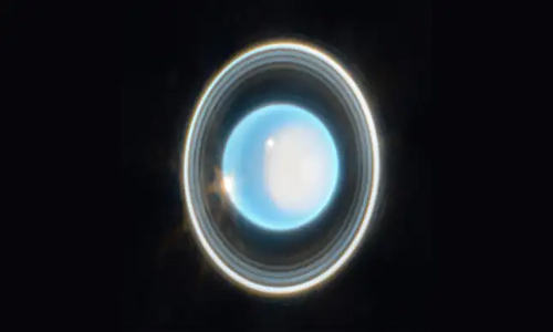 Telescopio James Webb captura los anillos de Urano