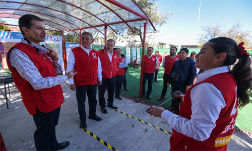 Ayuntamiento de Toluca respalda incansable y heroica labor de Cruz Roja