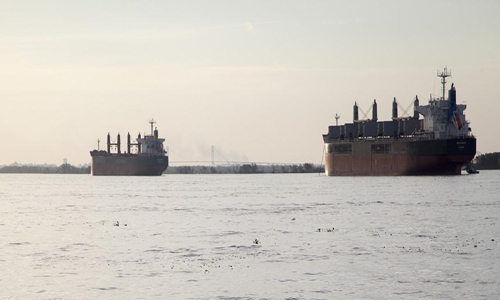 Envíos de trigo a través del canal de Suez caen un 40 %