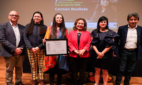 Carmen Boullosa, gran protagonista de la vida cultural e intelectual de México