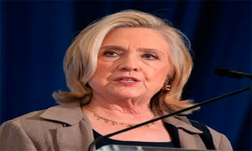 Hillary Clinton dice que número de víctimas en Gaza “es lo que pasa en las guerras”