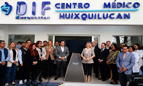 Inaugura Romina Contreras el nuevo “Centro Médico Huixquilucan”