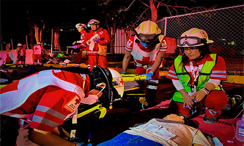 Realiza Cruz Roja Mexicana curso de triage para afinar estrategias operativas
