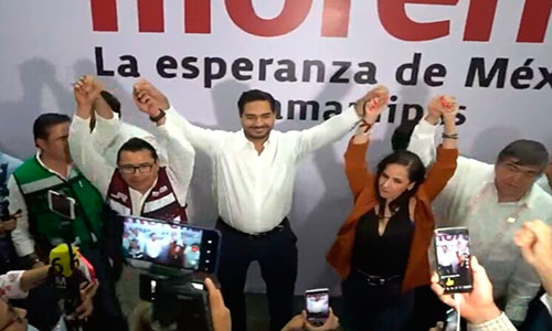 Carlos Peña candidato de Morena a la alcaldía de Reynosa, Tamaulipas