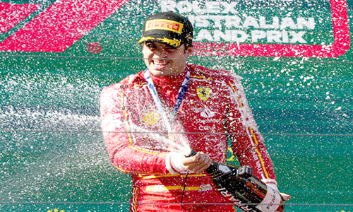 Carlos Sainz gana GP de Australia