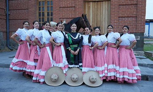 Las Andariegas de la UA Chapingo alistan su participación en el Campeonato Estatal Charro del Edoméx