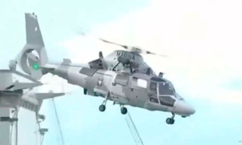 SEMAR informa de desplome de helicóptero en Michoacán