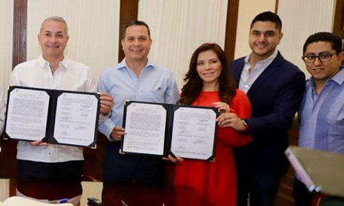 Firman San Luis y Pachuca convenio de intercambio cultural y turístico