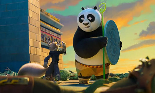“Kung Fu Panda 4” se mantiene en primer lugar de taquillas