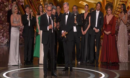 “Oppenheimer” se alza con el premio a Mejor Película