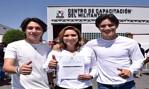 Se registra Ana Muñiz como candidata a reelección para San Mateo Atenco
