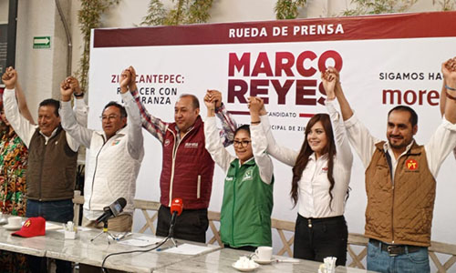 Zinacantepec renace y renacerá con esperanza: Antonio Reyes