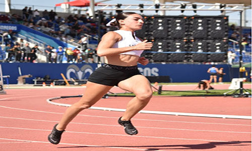 Mariana Gancedo rompe récord nacional de 400 metros en relevos