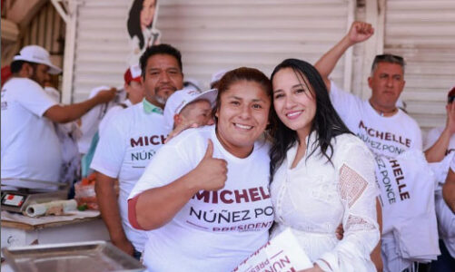 “Demos continuidad a este gobierno que trabaja, cumple y resuelve”: Michelle Núñez