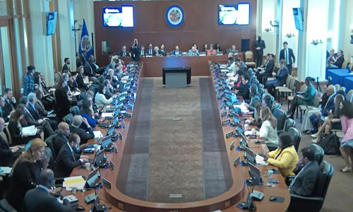 OEA aprueba resolución que condena la intrusión a Embajada de México en Ecuador