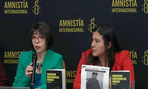 En México se violan los DH todos los días: Edith Olivares