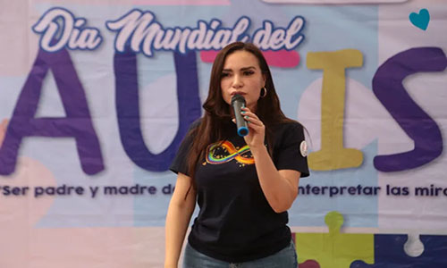 DIF de Ecatepec atiende a niños con autismo: Esmeralda Vallejo
