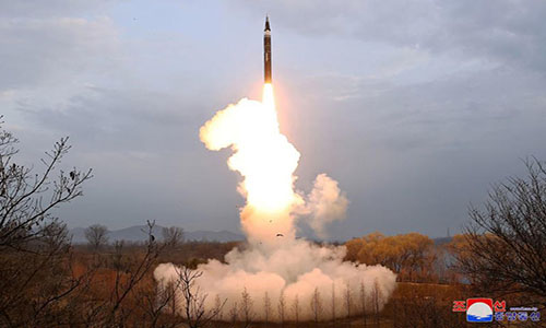 Lanzamiento del nuevo misil hipersónico de Corea del Norte