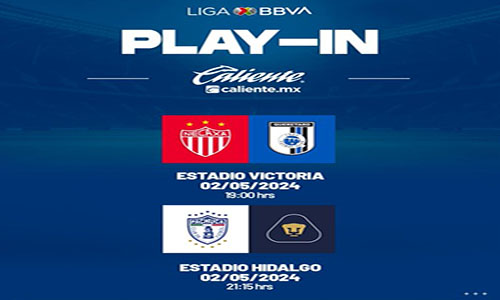 Definidos los horarios del play-in del Clausura 2024