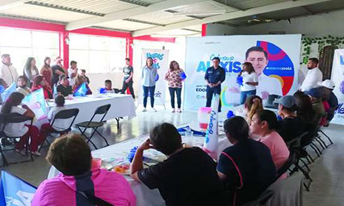 Vengo a San Andrés Ocotlán a proponer y dar soluciones, no a descalificar: Alexis Garay