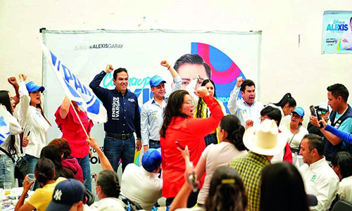 Calimaya quiere continuidad de Gobierno: Enrique Vargas