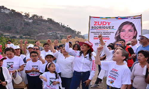 Valle de Bravo merece un rumbo claro: Zudy Rodríguez