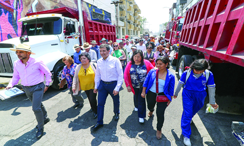 Supervisan en Toluca rehabilitación de calles
