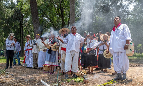 Pueblos originarios inician serie de ceremonias de petición de lluvia