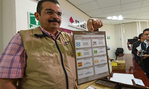 Boletas electorales son infalsificables; cuentan con 12 medidas de seguridad