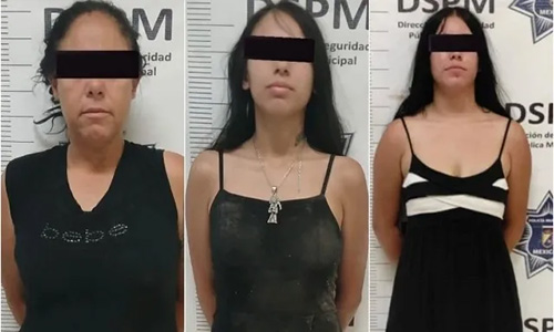 Capturan a tres mujeres relacionadas con un feminicidio