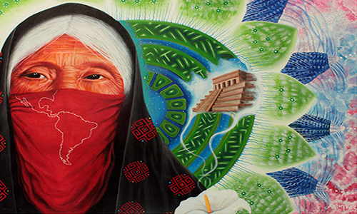 Entre murales y tradiciones tzotziles se encuentra la obra de Anton Gómez Vázquez
