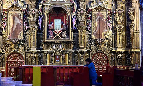 INAH entrega retablo del siglo XVIII al Templo de las Merceditas en CDMX