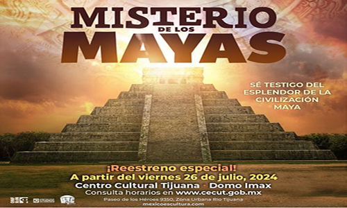 Exhibirá Cecut “El Misterio de los Mayas” en el Domo IMAX