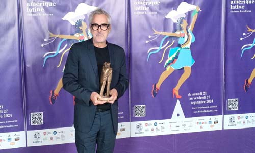 Alfonso Cuarón recibió el “Abrazo de Honor” del Festival de Cine Latinoamericano de Biarritz