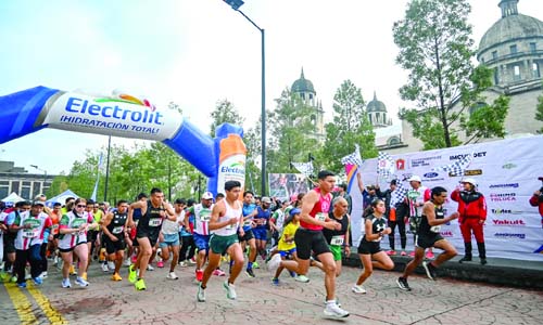 Toluca corre con “México en el corazón”