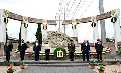 Encabeza Delfina Gómez Ceremonia Conmemorativa del 177 Aniversario de la Gesta Heroica de los Niños Héroes de Chapultepec