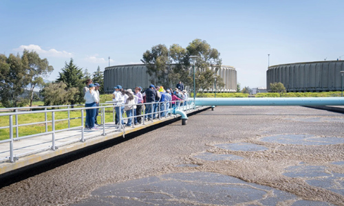 Supervisan plantas de tratamiento de agua de la Cuenca del Alto Lerma