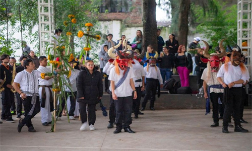 Plantel “Dr. Pablo González Casanova” de UAEMéx presentó “Los Diablos de Yauhtli”