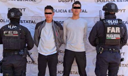 Son detenidos en Malinalco dos hombres presuntamente integrantes del CJNG