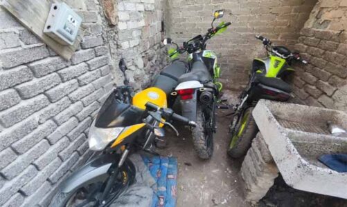 Localizan motocicleta robada