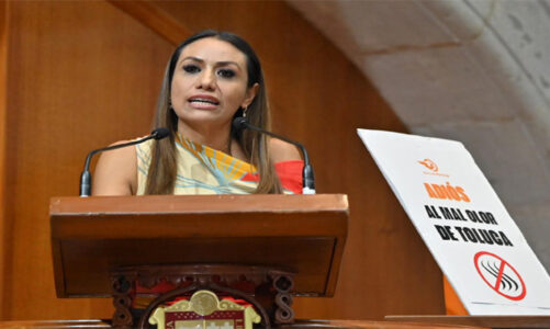 Sanciones de hasta 4.5 mdp por contaminación odorífica u olfativa, propone Ruth Salinas