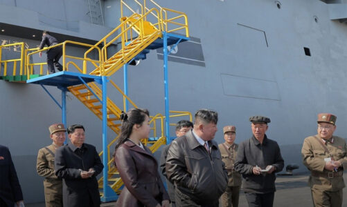 Corea del Norte fabrica su primer destructor con capacidad nuclear
