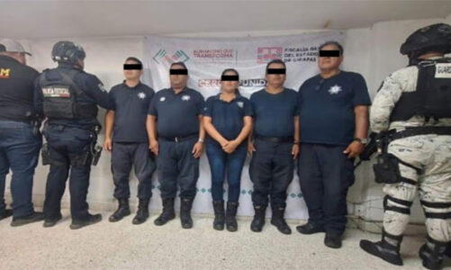 Caen policías municipales implicados en homicidio de mujer en Chiapas