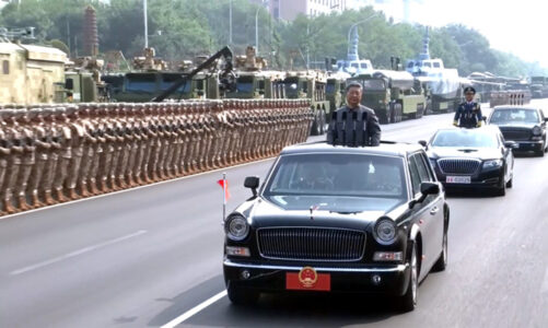 Megadesfile militar en Pekín por el 80º. aniversario del fin de la II Guerra Mundial