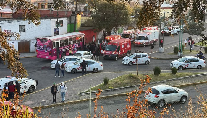 Camionazo deja al menos 15 lesionados en Toluca