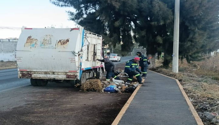 En Temamatla realizan jornada de limpieza en espacios públicos