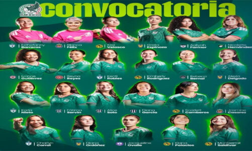 Definen lista de la Selección Nacional Femenil para la eliminatoria mundialistas